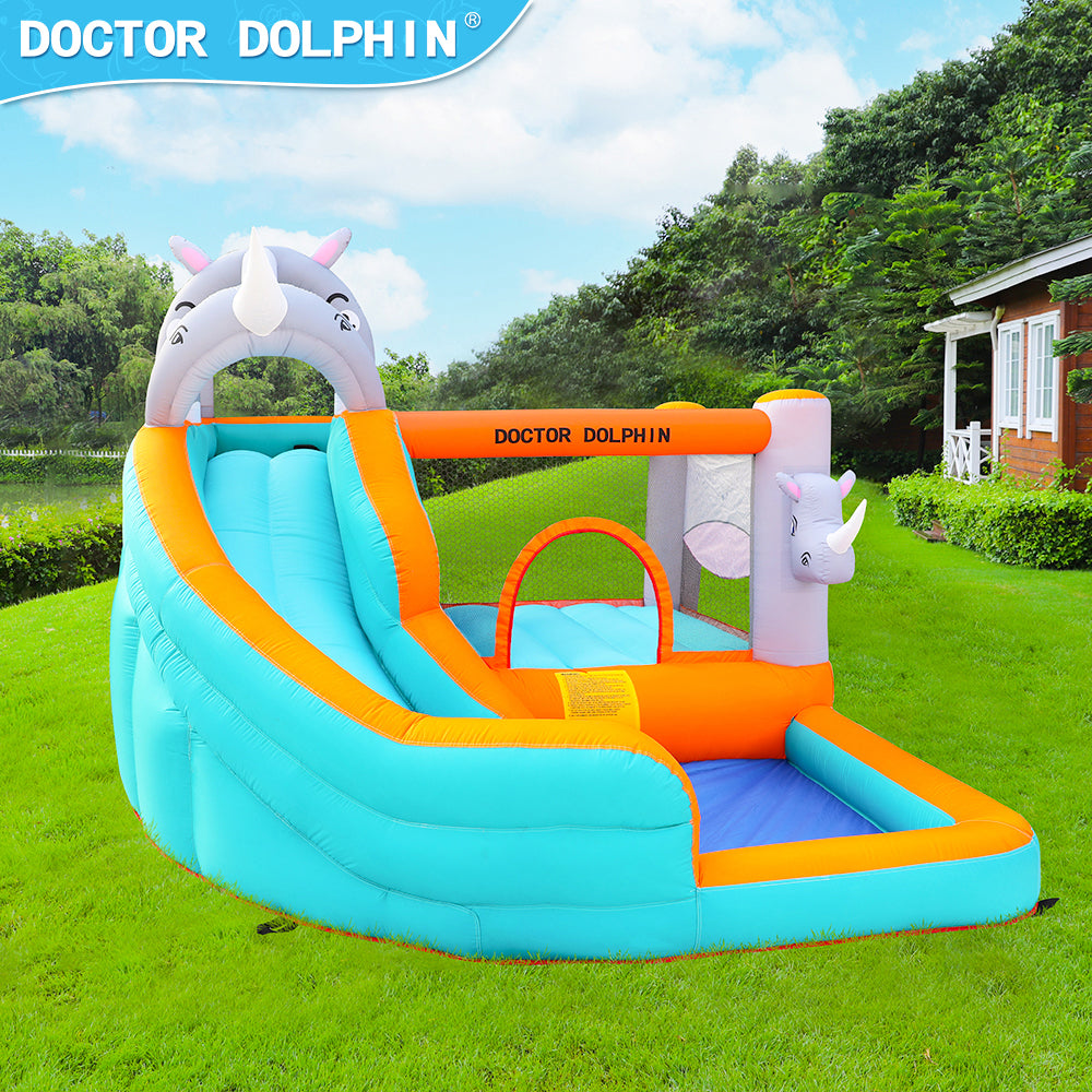Panax 73009 Doctor Dolphin Inflatable Castle Bounce House Bouncer WATER SLIDES
