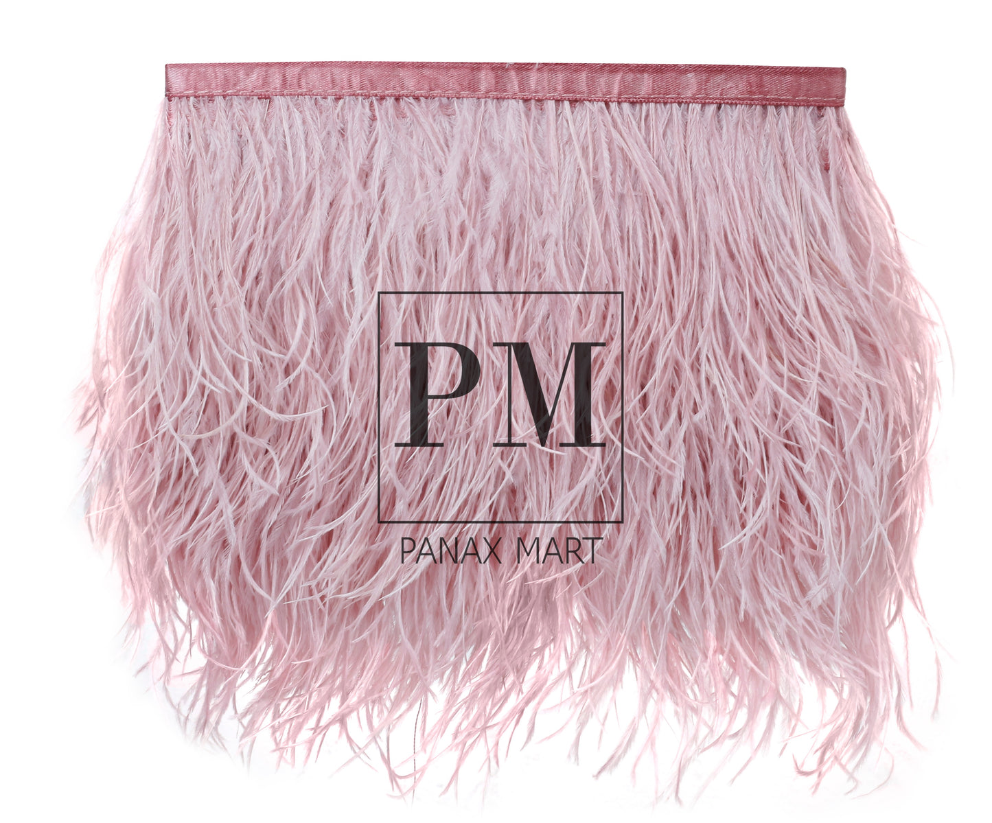 Natural & Soft Ostrich Feathers Fringe Trims Ribbons