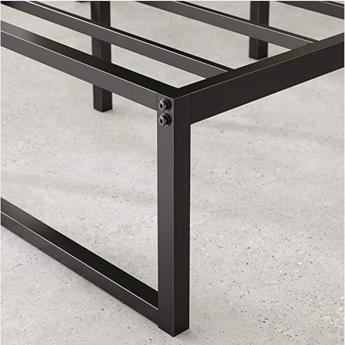 Panax Metal Platform Bed Frame with Steel Slat Support/Mattress Foundation