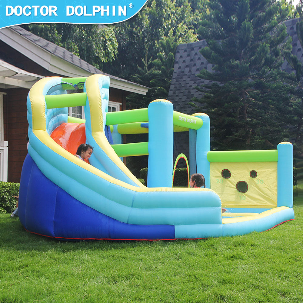 Panax 73003 Doctor Dolphin Inflatable Castle Bounce House Bouncer WATER SLIDES