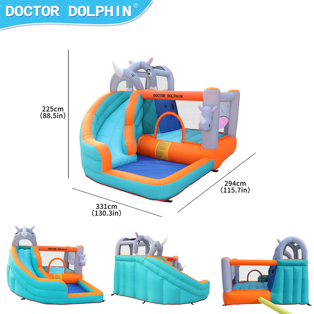 Panax 73009 Doctor Dolphin Inflatable Castle Bounce House Bouncer WATER SLIDES