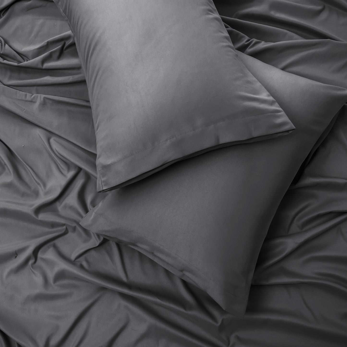 Panax Bedding Multi Size Bed Sheets Set - Brushed Microfiber - Shrinkage and Fade Resistant - Easy Care (Dark Grey)