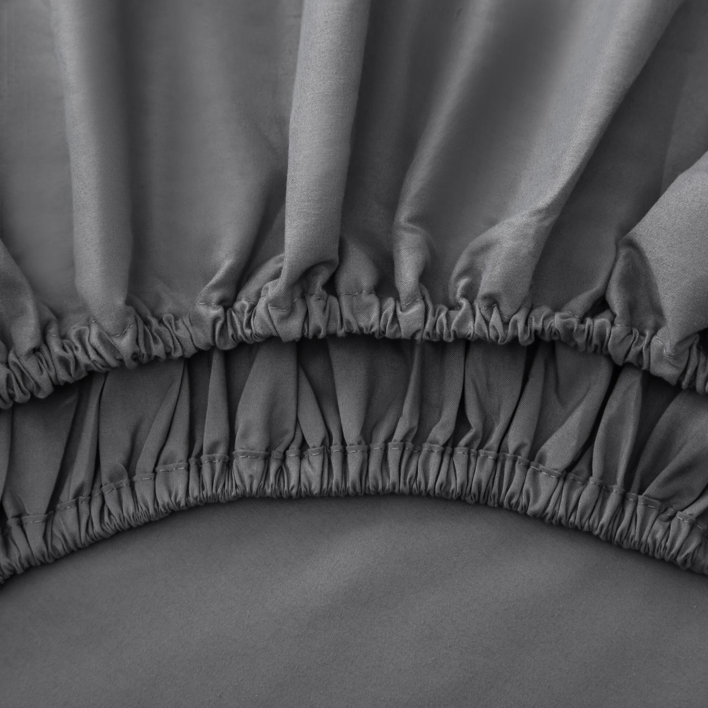 Panax Bedding Multi Size Bed Sheets Set - Brushed Microfiber - Shrinkage and Fade Resistant - Easy Care (Dark Grey)