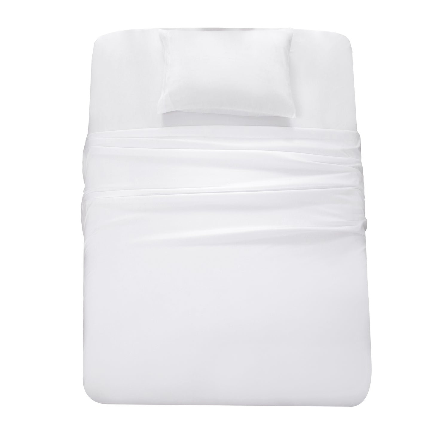 Panax Bedding Multi Size Bed Sheets Set - Brushed Microfiber - Shrinkage and Fade Resistant - Easy Care (White)