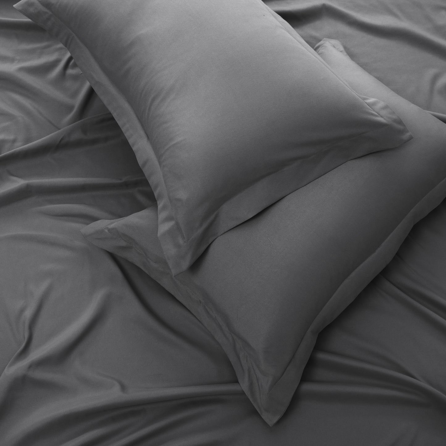 Panax Bedding Premium Microfiber Duvet Cover Set – Multi-Size, Soft, Durable & Easy Care (Dark Grey)