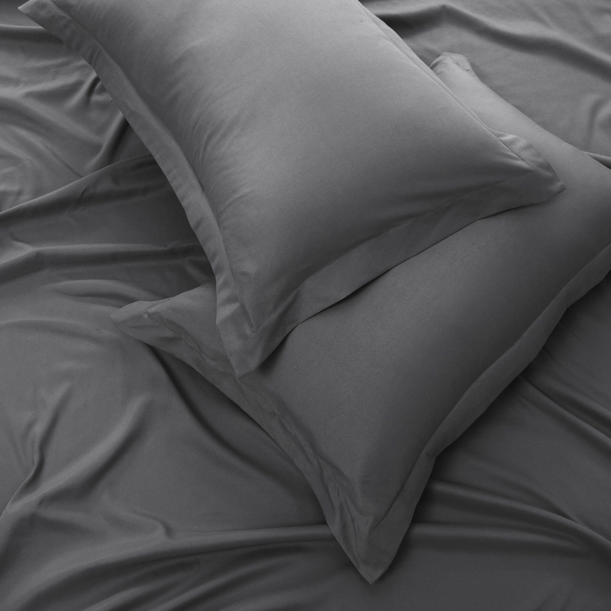 Panax Bedding Premium Microfiber Duvet Cover Set – Multi-Size, Soft, Durable & Easy Care (Dark Grey)