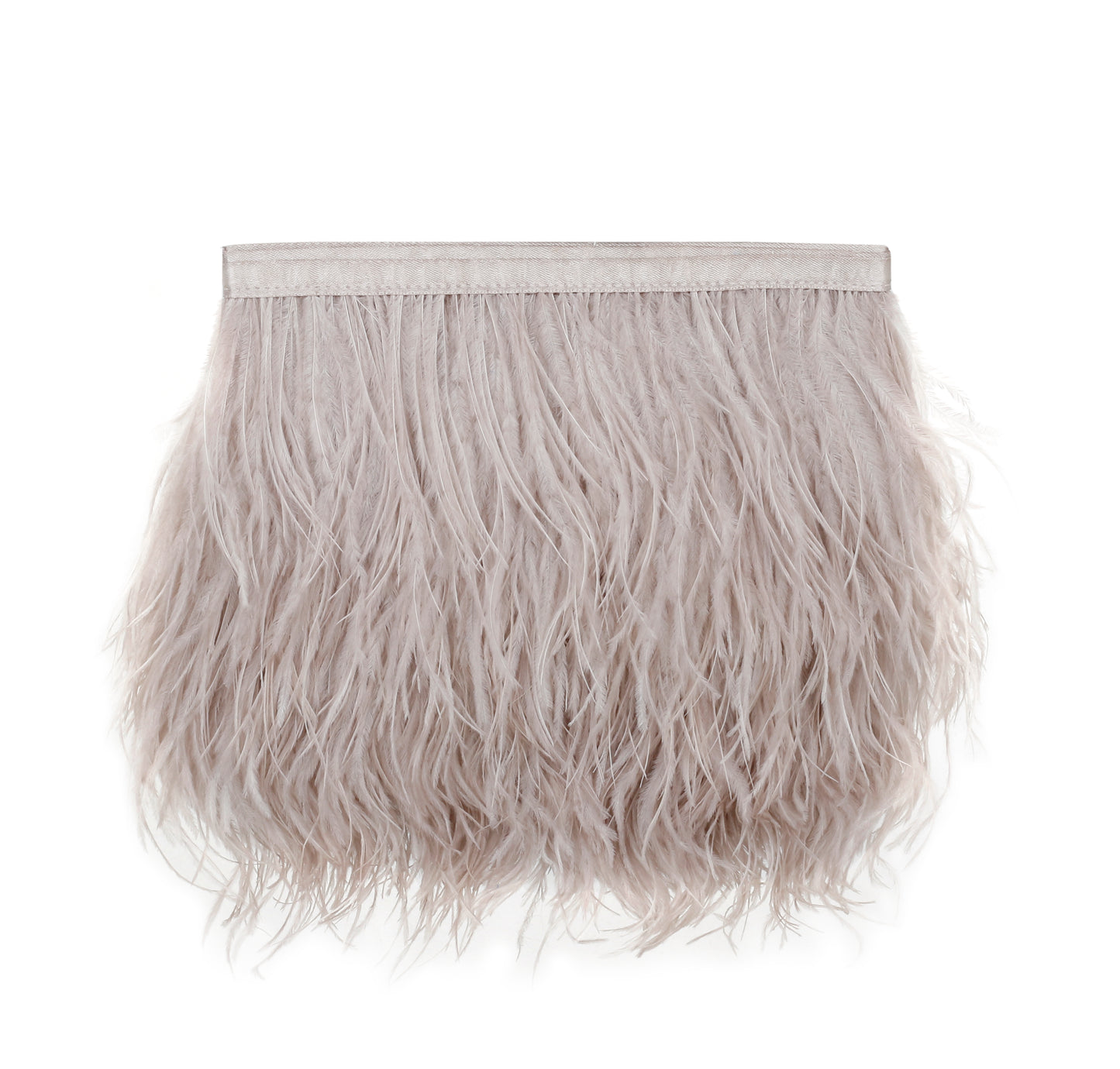 Natural & Soft Ostrich Feathers Fringe Trims Ribbons
