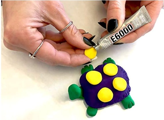 E6000 4-Piece Permanent Bond Adhesive Set Clear 5.3mL