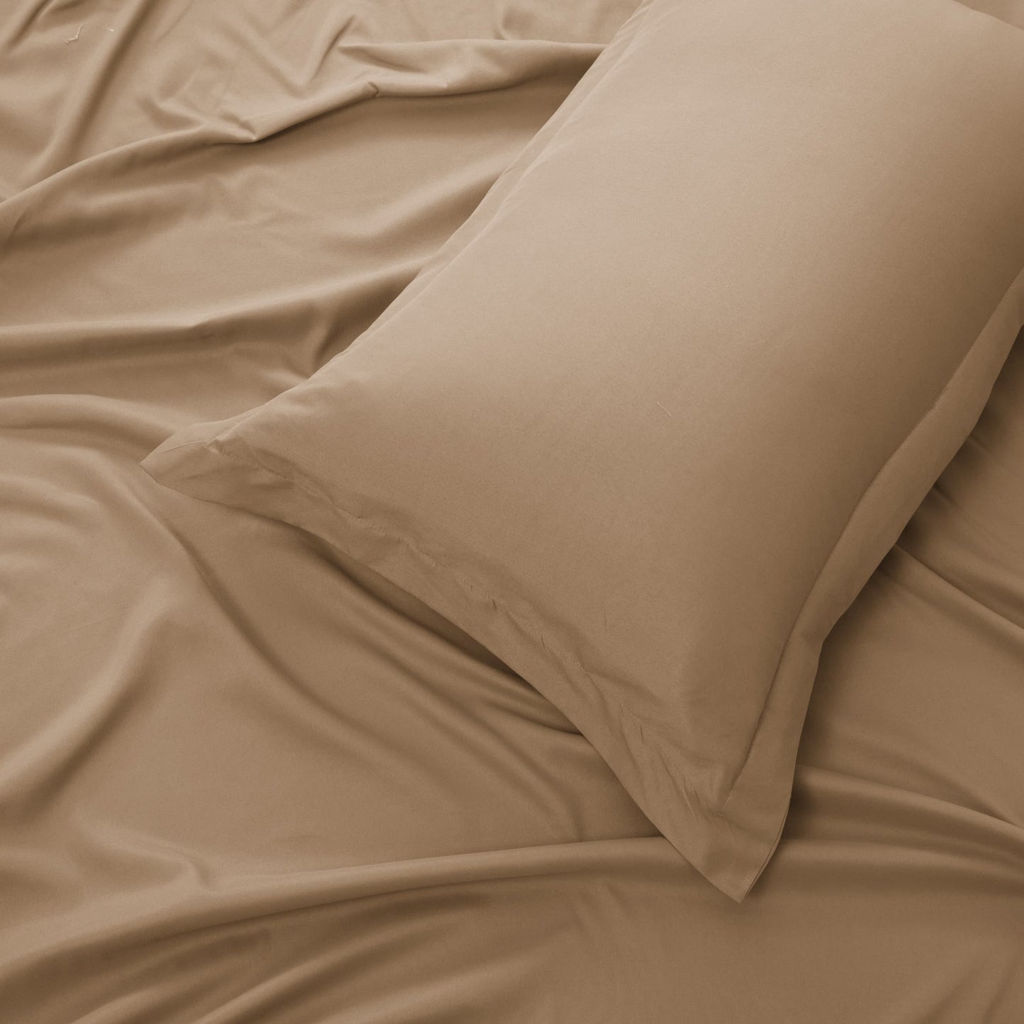 Panax Bedding Premium Microfiber Duvet Cover Set – Multi-Size, Soft, Durable & Easy Care (Coffee)