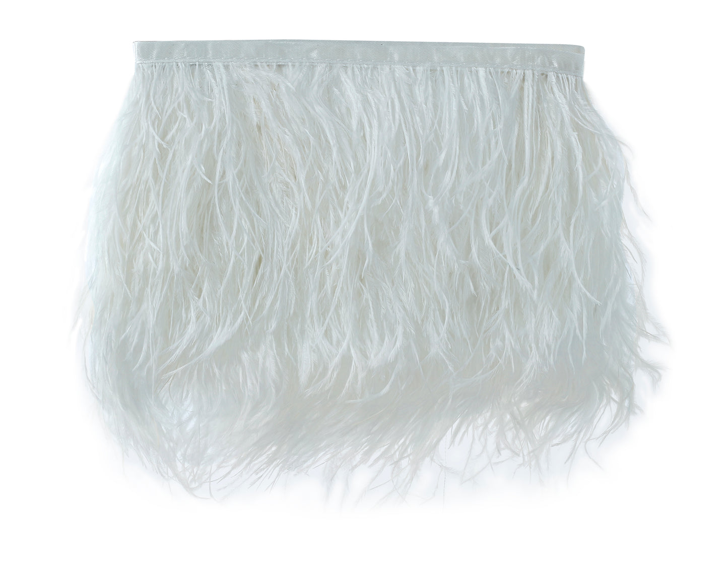 Natural & Soft Ostrich Feathers Fringe Trims Ribbons