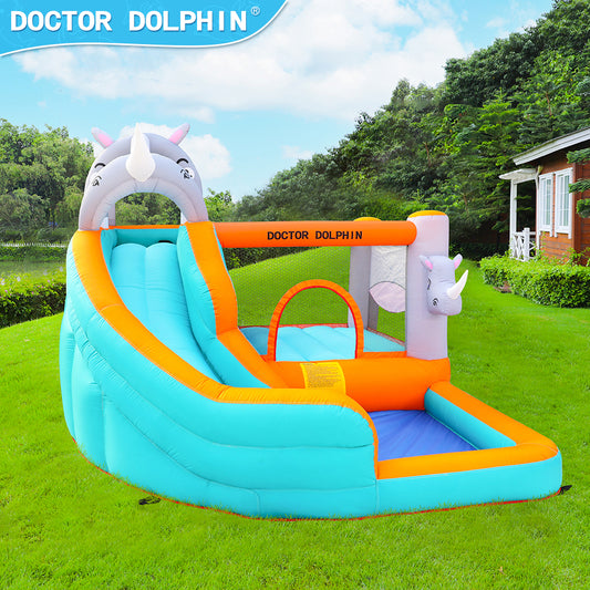 Panax 73009 Doctor Dolphin Inflatable Castle Bounce House Bouncer WATER SLIDES