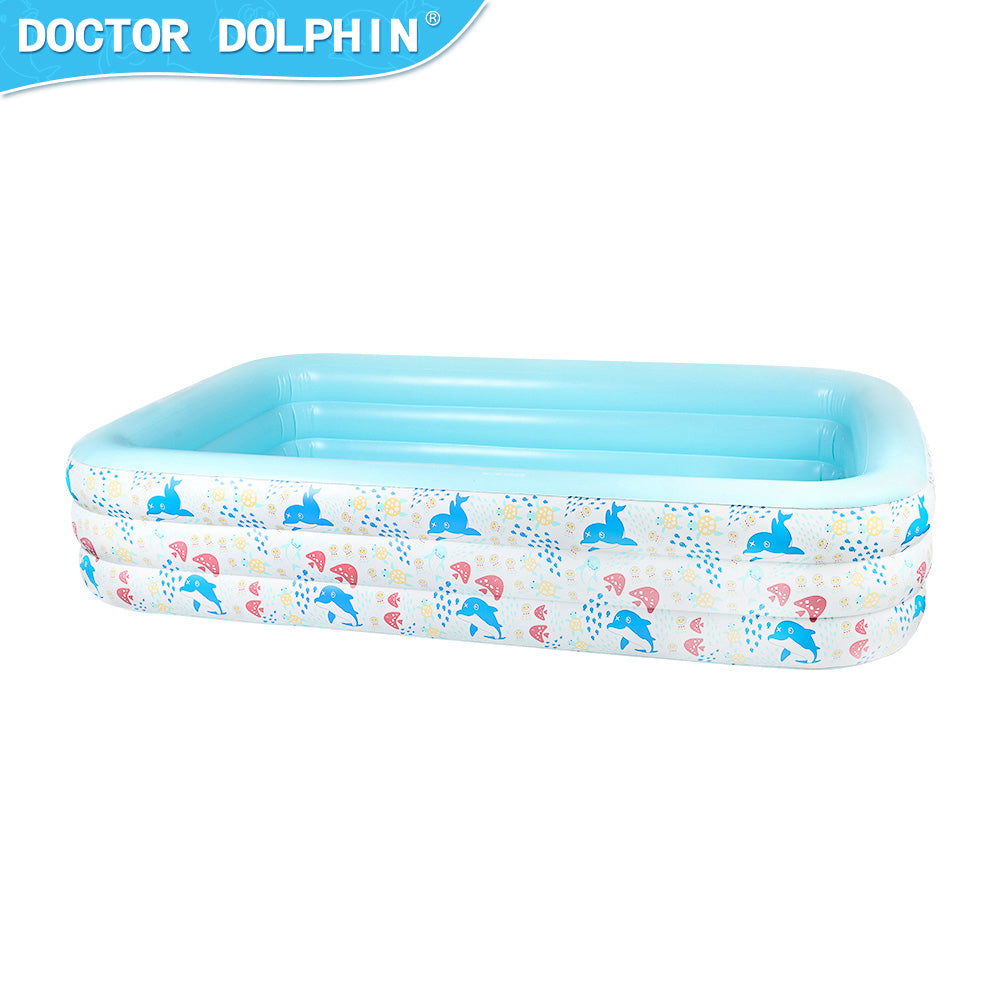 Doctor Dolphin Ocean Kingdom Swim Pool with Unicorn Sprinkler