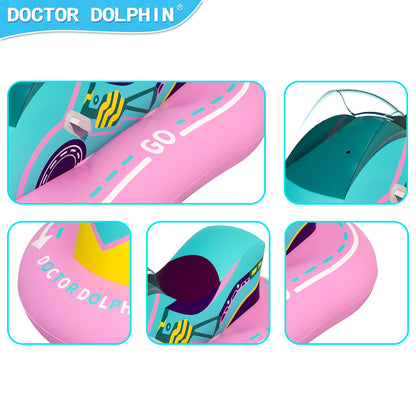 Doctor Dolphin Motorcycle Baby Float – Safe & Fun Water Toy for Infants