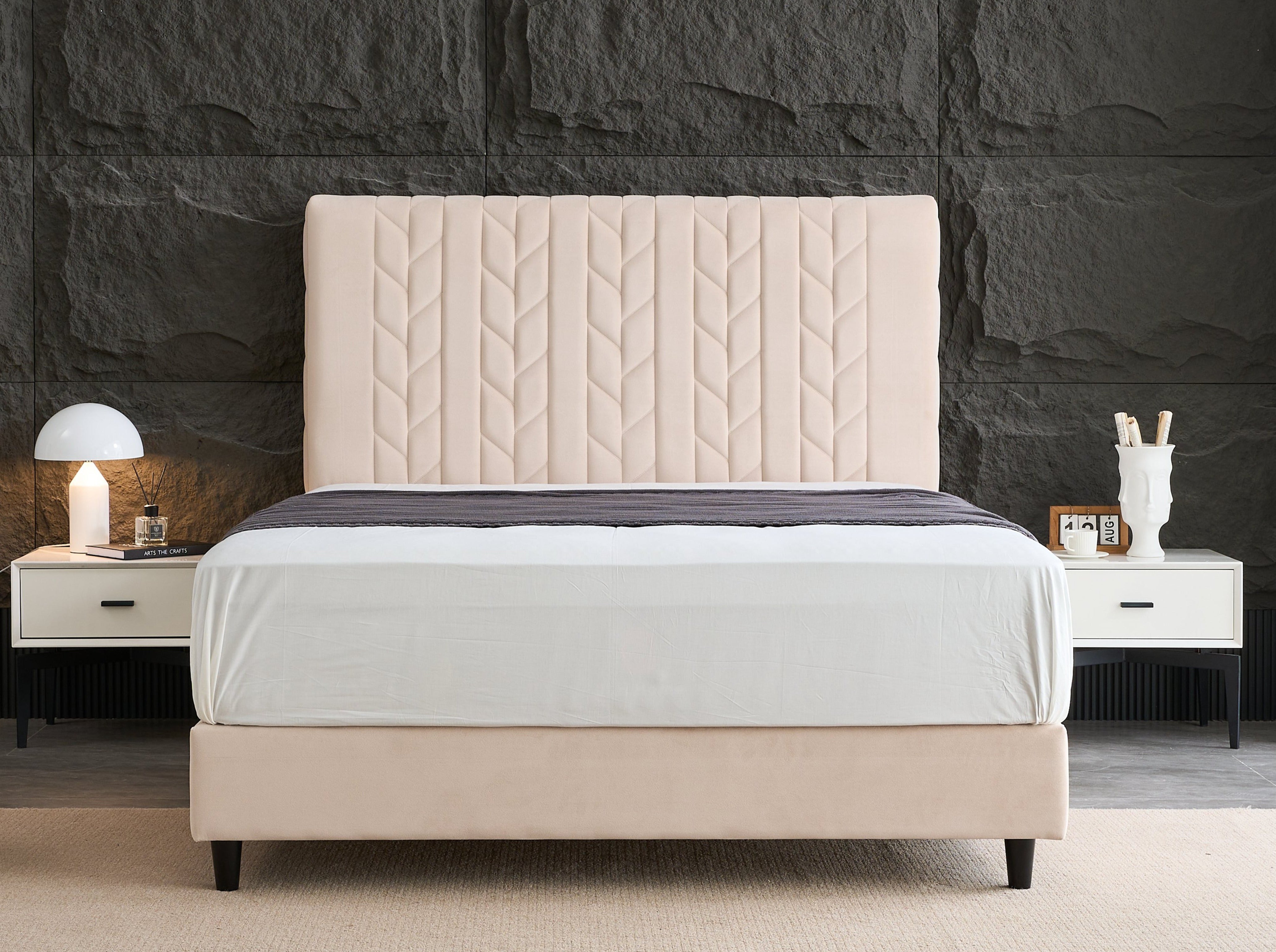 Panax Bed Frame with headboard