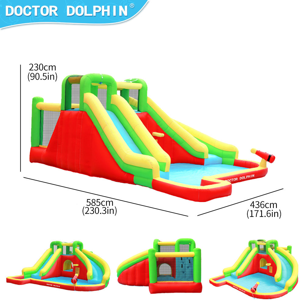 Panax 73018 Doctor Dolphin Inflatable Castle Bounce House Bouncer WATER SLIDES