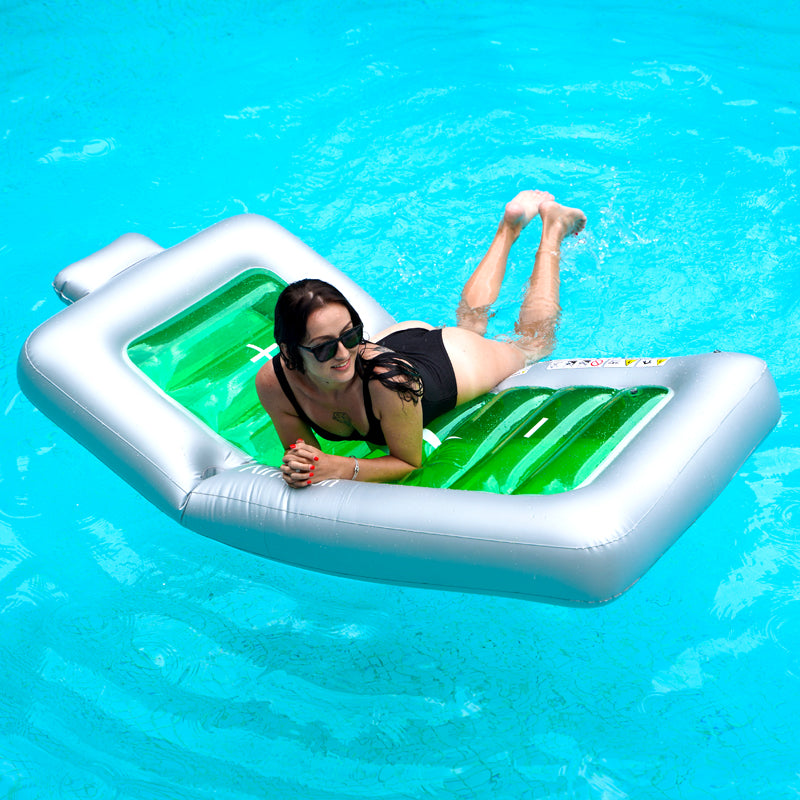 AirMyFun Maxx Giant Charger Battery Water Swimming Float 185cm Long