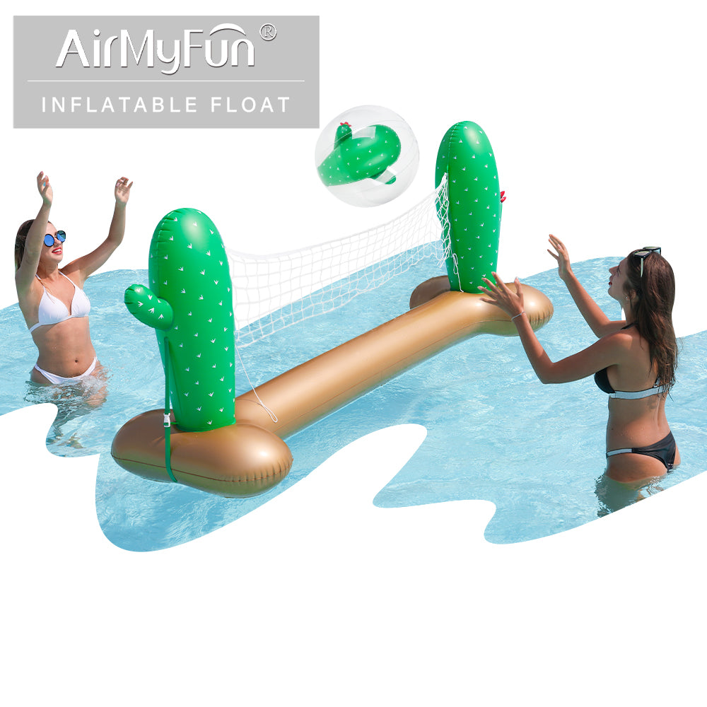 AirMyFun Cactus Volleyball Set For Active Fun 270cm Long