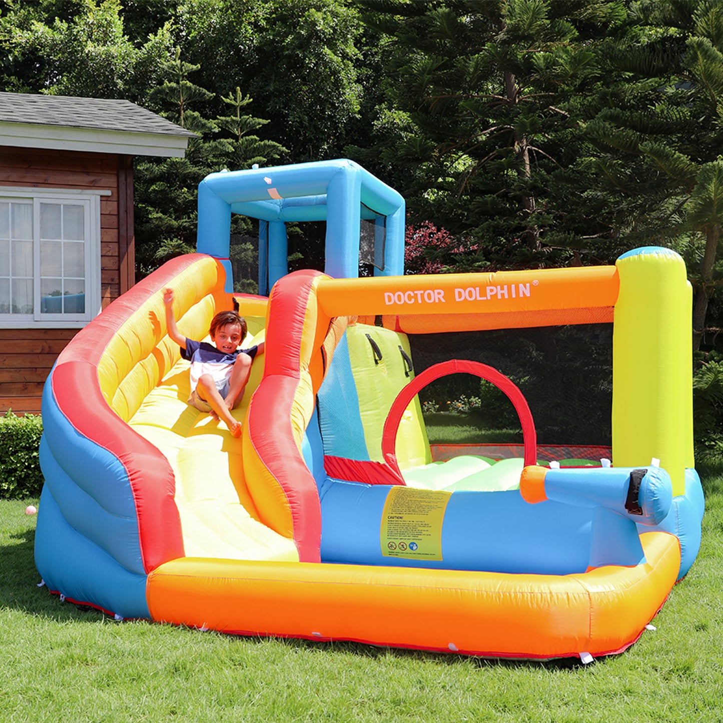 62030 Doctor Dolphin Inflatable Castle Bounce JUMP ’N HOUSES