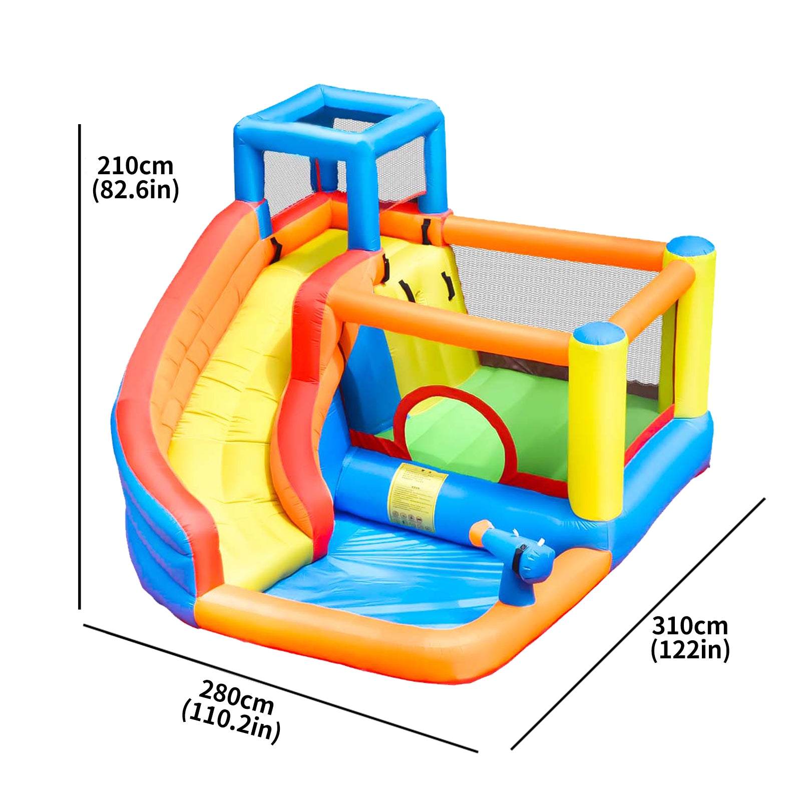 62030 Doctor Dolphin Inflatable Castle Bounce JUMP ’N HOUSES