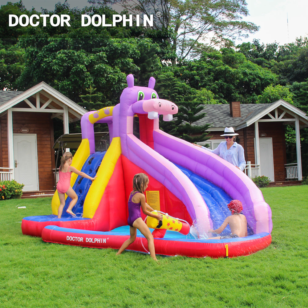 63100 Doctor Dolphin Inflatable Castle Bounce House Bouncer WATER SLIDES