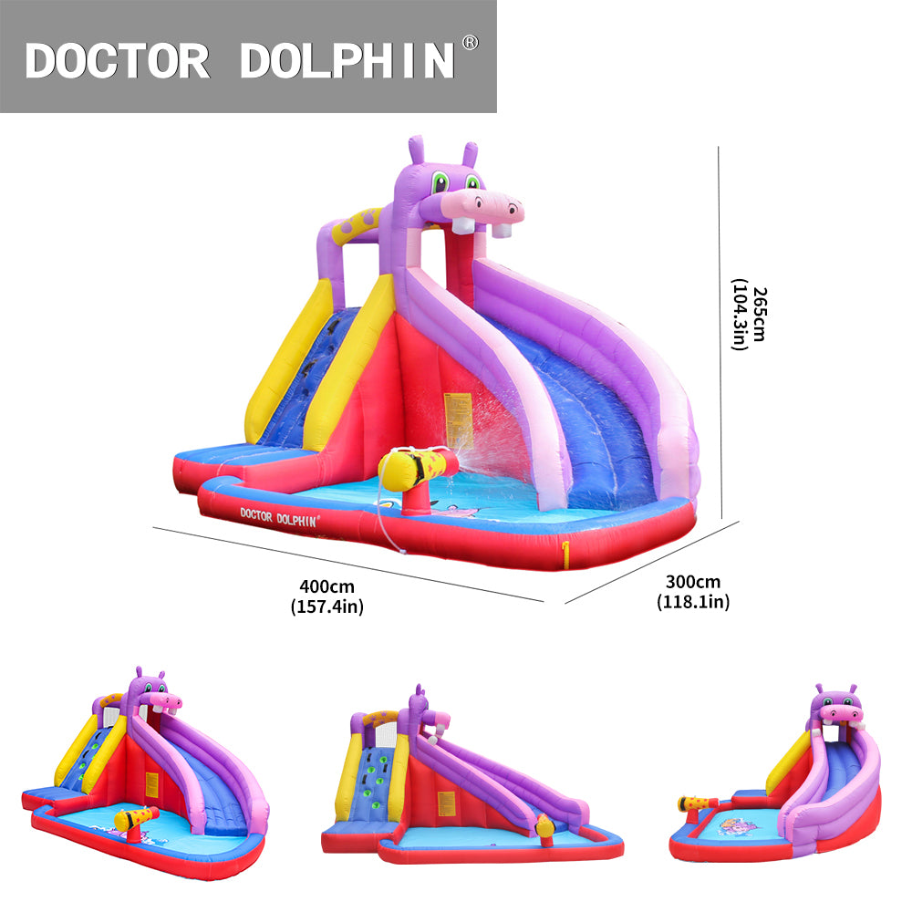 63100 Doctor Dolphin Inflatable Castle Bounce House Bouncer WATER SLIDES