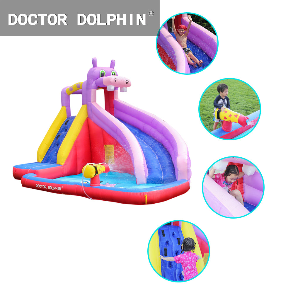 63100 Doctor Dolphin Inflatable Castle Bounce House Bouncer WATER SLIDES