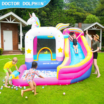 63103 Doctor Dolphin Inflatable Castle Bounce House Bouncer WATER SLIDES