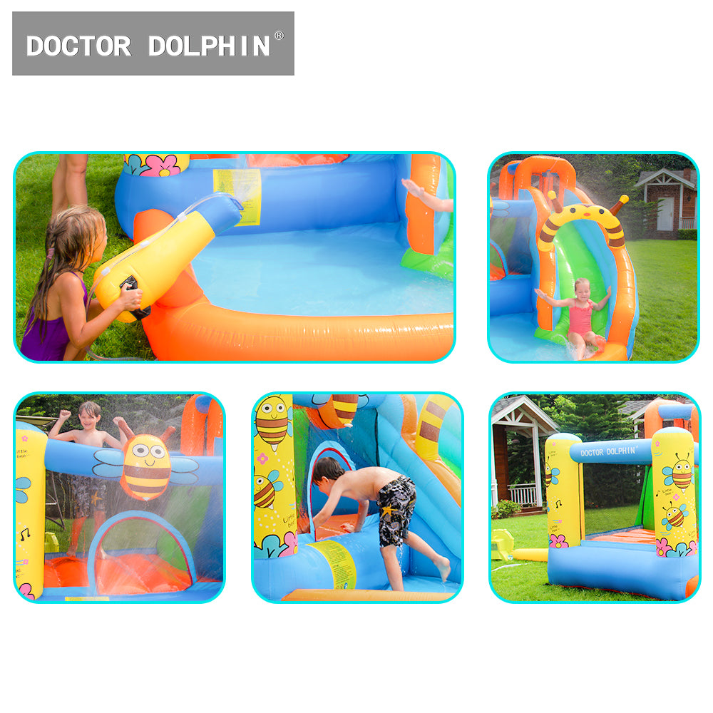 Panax 63120 Doctor Dolphin Inflatable Castle Bounce House Bouncer WATER SLIDES