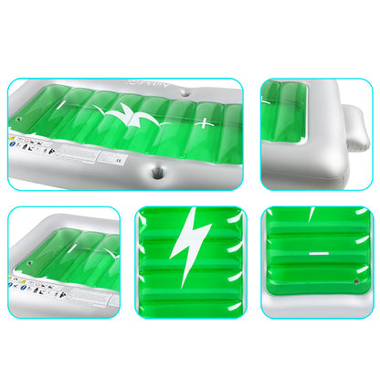 AirMyFun Maxx Giant Charger Battery Water Swimming Float 185cm Long