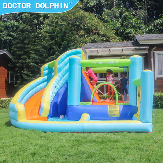 Panax 73003 Doctor Dolphin Inflatable Castle Bounce House Bouncer WATER SLIDES