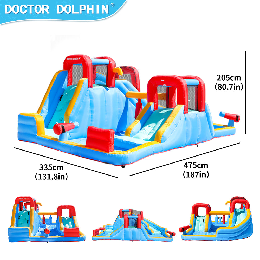 Panax 73033 Doctor Dolphin Inflatable Castle Bounce House Bouncer WATER SLIDES