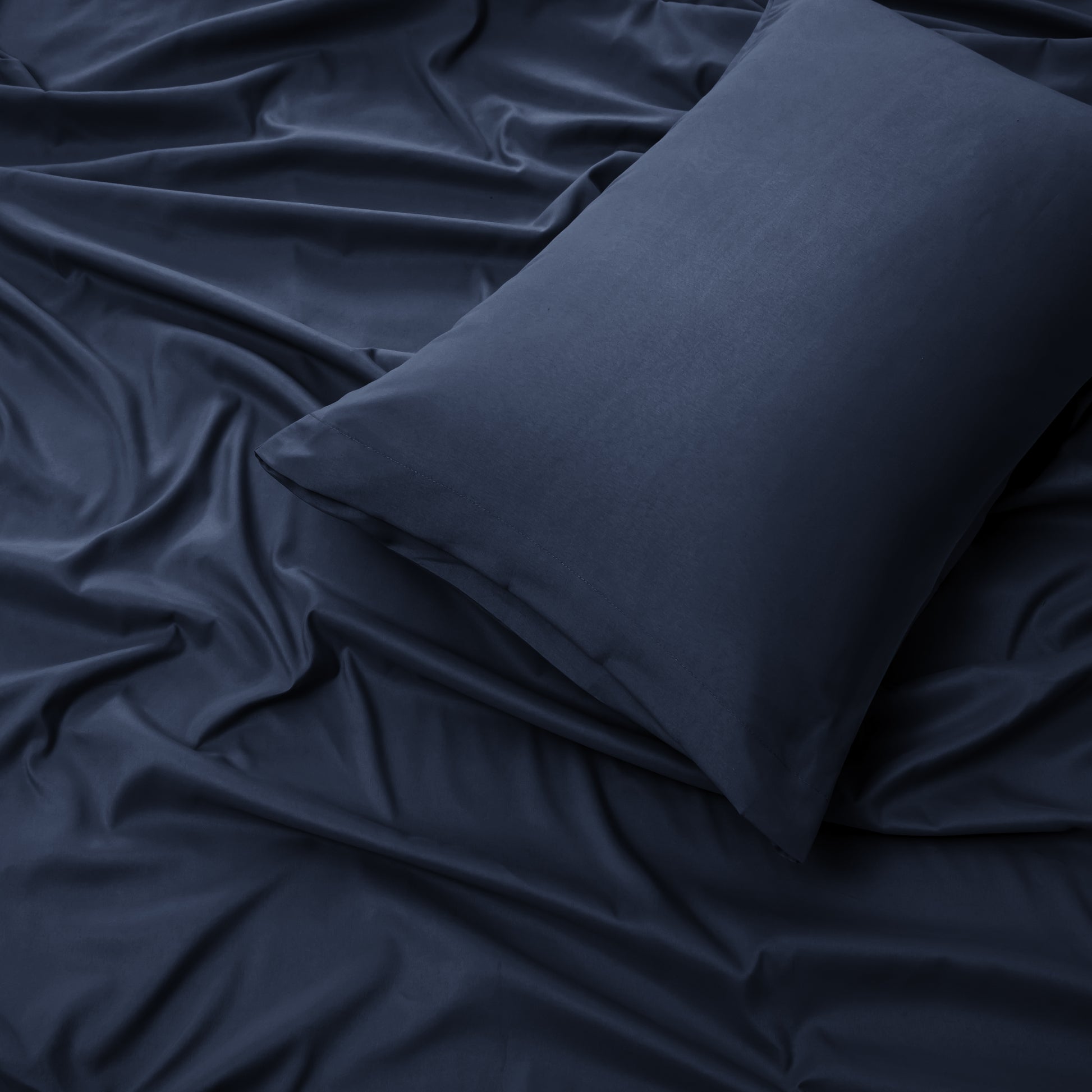 Panax Bedding Multi Size Bed Sheets Set - Brushed Microfiber - Shrinkage and Fade Resistant - Easy Care (Navy)