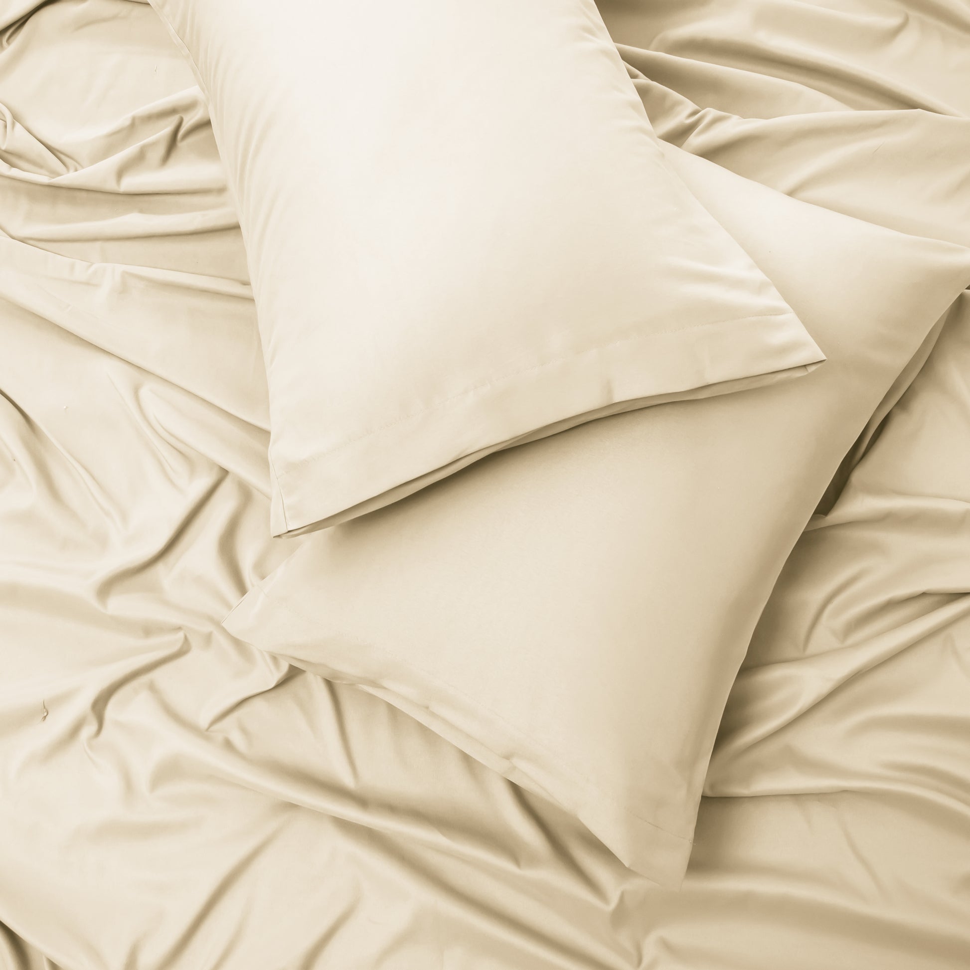 Panax Bedding Multi Size Bed Sheets Set - Brushed Microfiber - Shrinkage and Fade Resistant - Easy Care (Ivory)