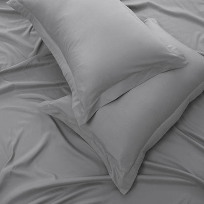 Panax Bedding Premium Microfiber Duvet Cover Set – Multi-Size, Soft, Durable & Easy Care (Light Grey)