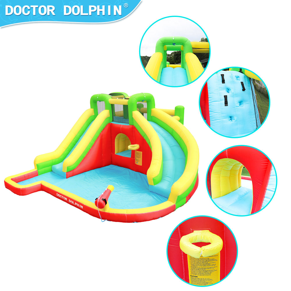 Panax 73018 Doctor Dolphin Inflatable Castle Bounce House Bouncer WATER SLIDES