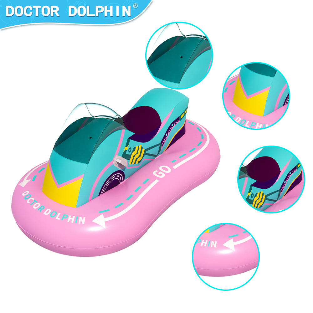 Doctor Dolphin Motorcycle Baby Float – Safe & Fun Water Toy for Infants