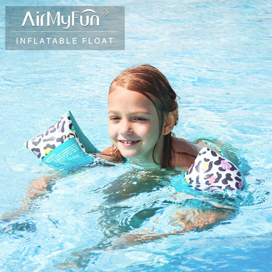 AirMyFun Leopard Arm Bands 3-6 Years