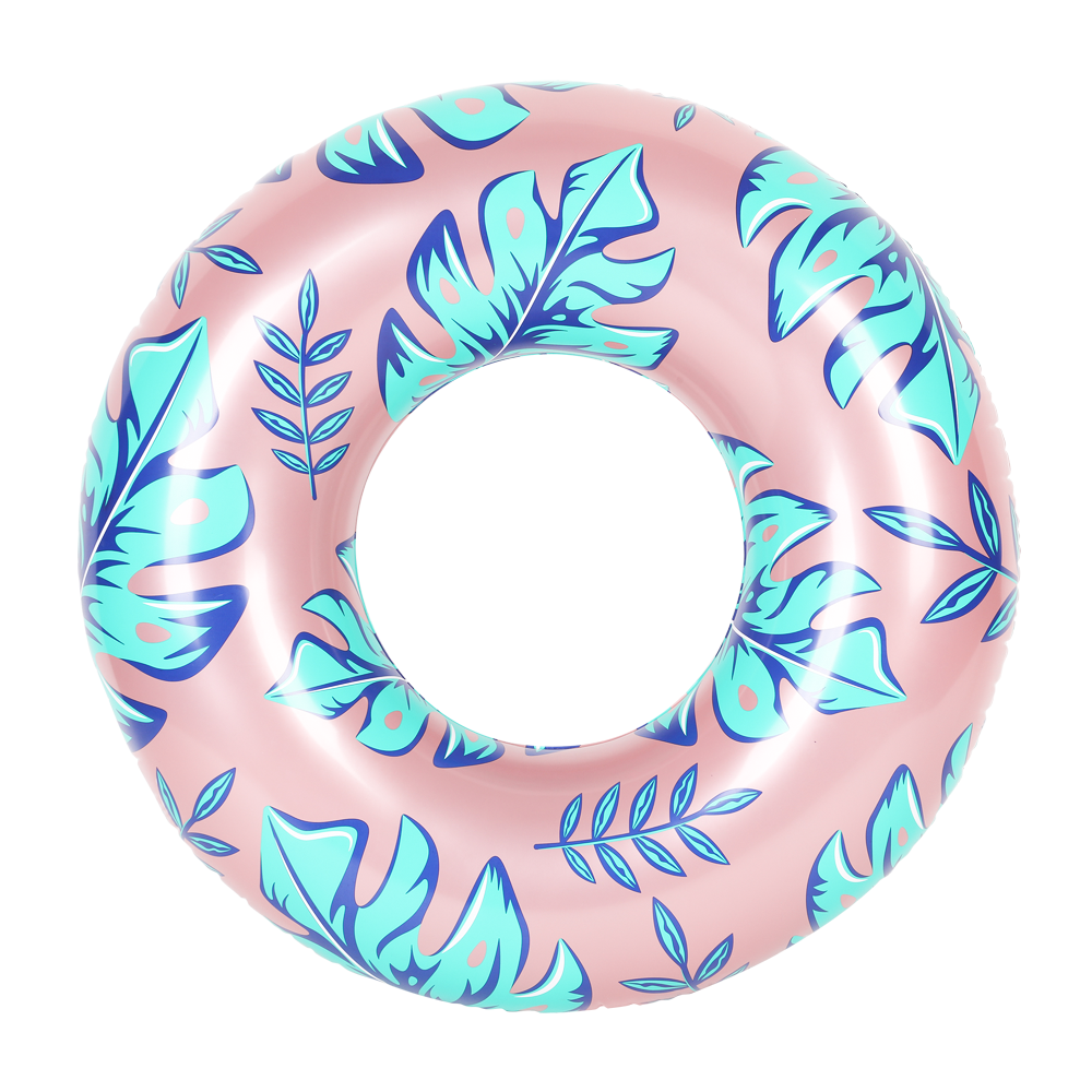 AirMyFun Deluxe Unisex-Youth Inflatable Swim Ring 108 cm