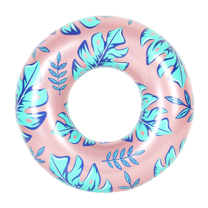 AirMyFun Deluxe Unisex-Youth Inflatable Swim Ring 108 cm