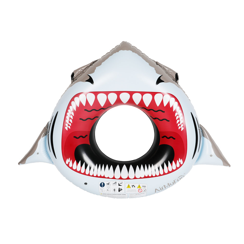 AirMyFun Swim Ring Shark Great White