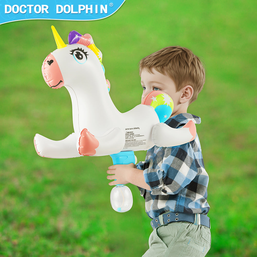 Doctor Dolphin Unicorn Water Gun – 75x76 CM of Splashing Fun