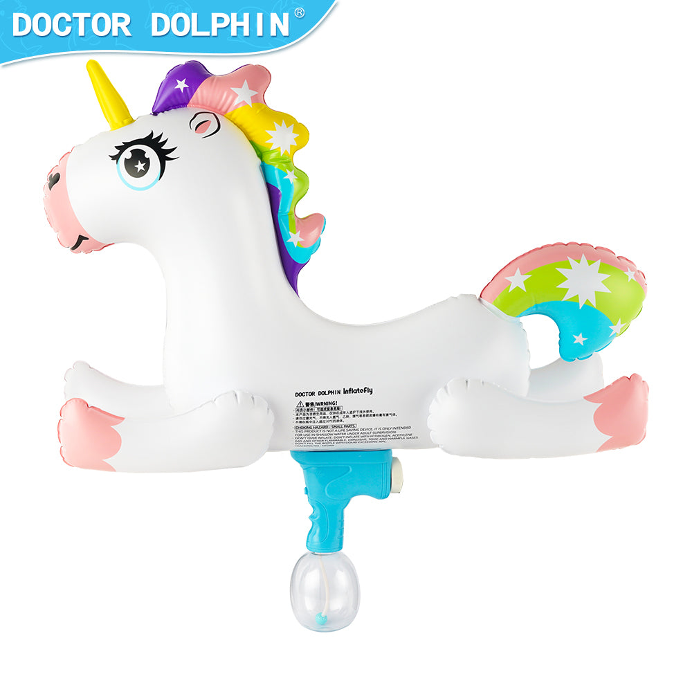 Doctor Dolphin Unicorn Water Gun – 75x76 CM of Splashing Fun