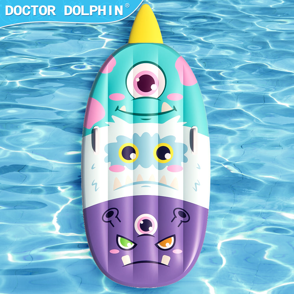 Doctor Dolphin Monster Pool Float – Multicolor Fun for Little Adventurers