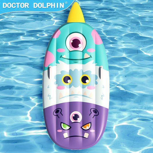 Doctor Dolphin Monster Pool Float – Multicolor Fun for Little Adventurers