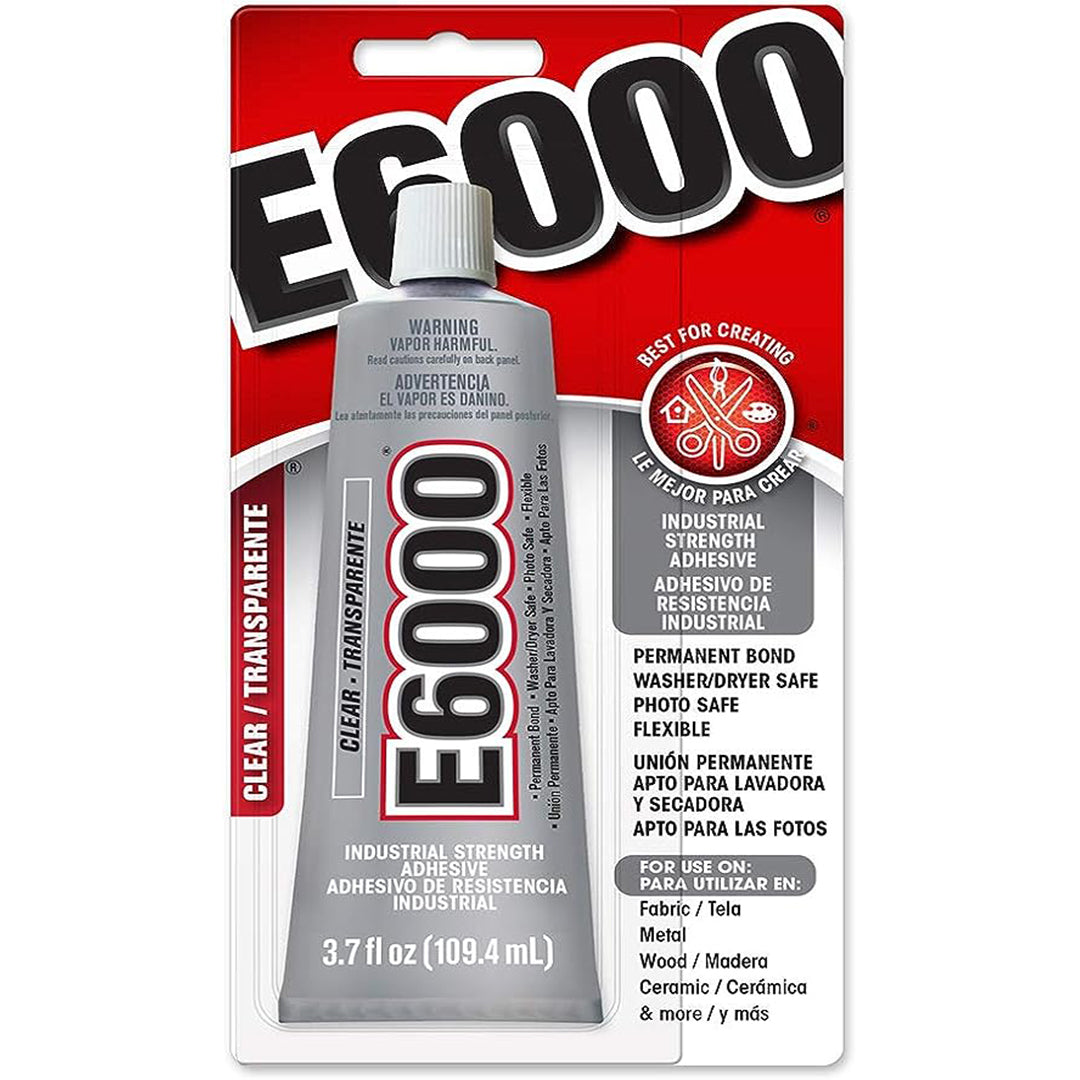 Panax E6000 Adhesive Glue Clear Transparent 