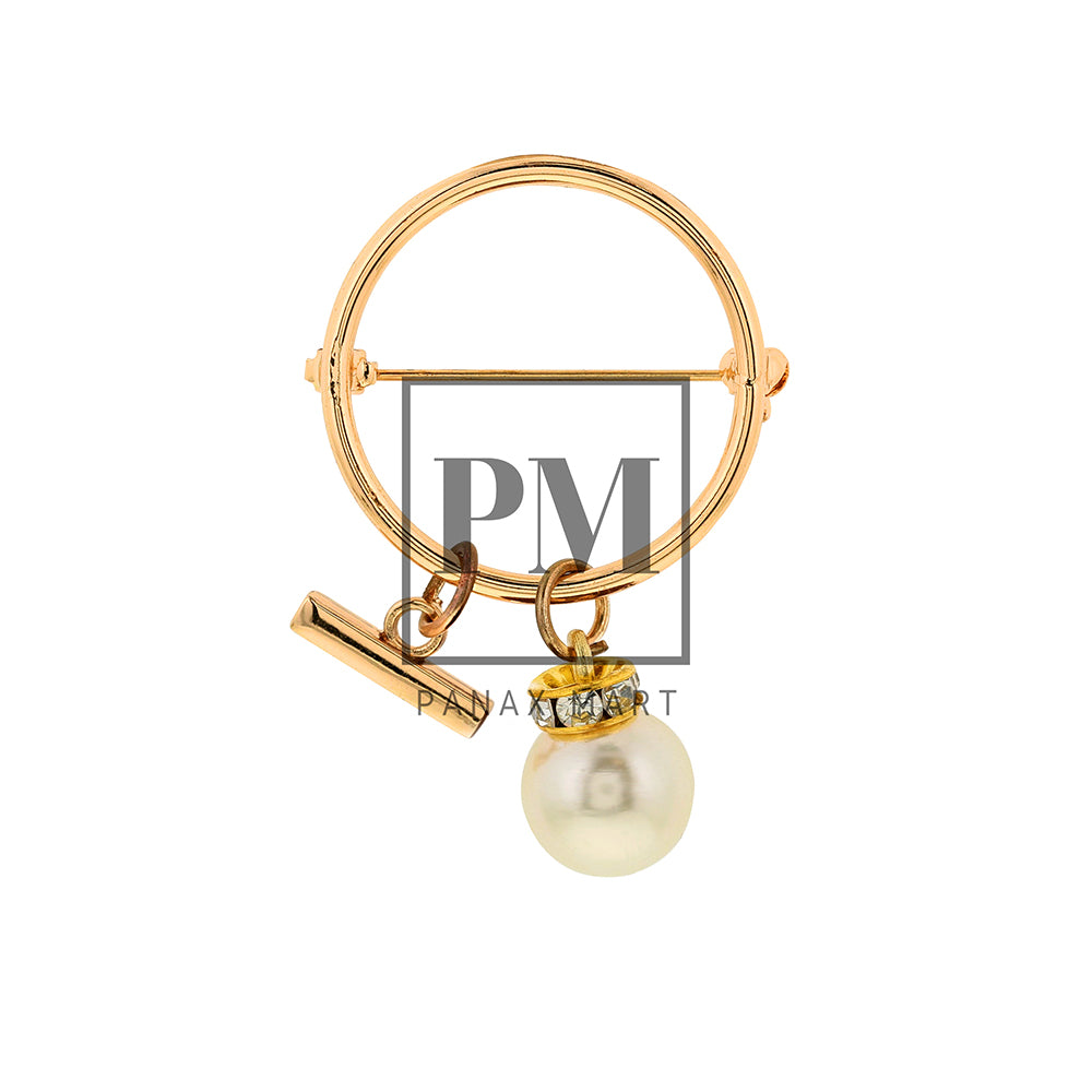 Pearl Pendant Brooch - Panax Mart