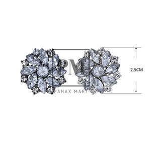 Sun Flower Shape Crystal Button - Panax Mart