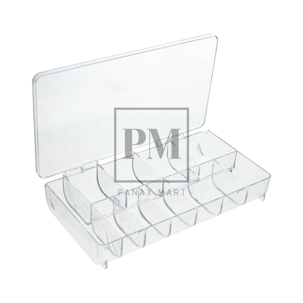 11 Compartment Clear Plastic Organizer T-26 - Panax Mart