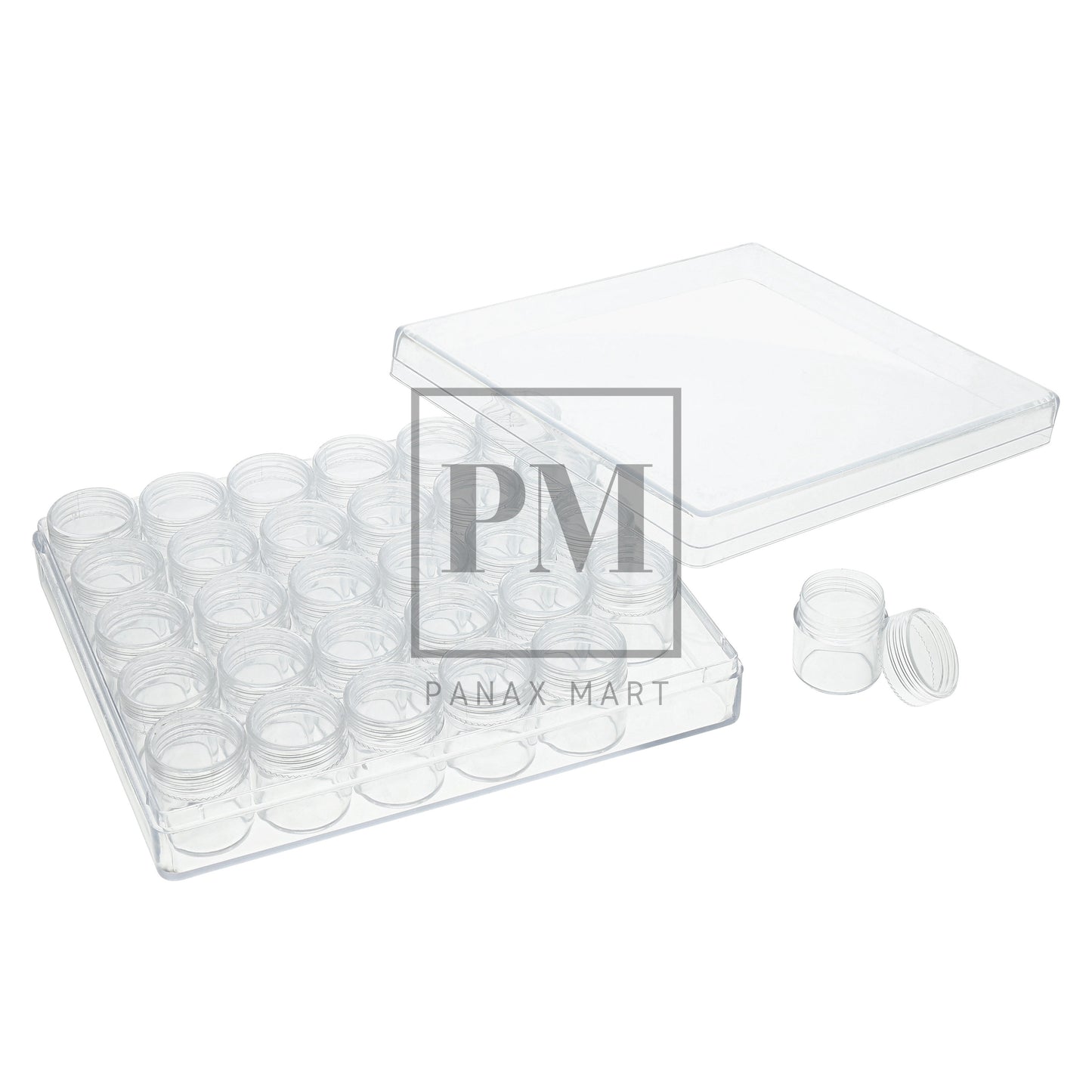 30 Slot Clear Plastic Organizer DC-7 - Panax Mart